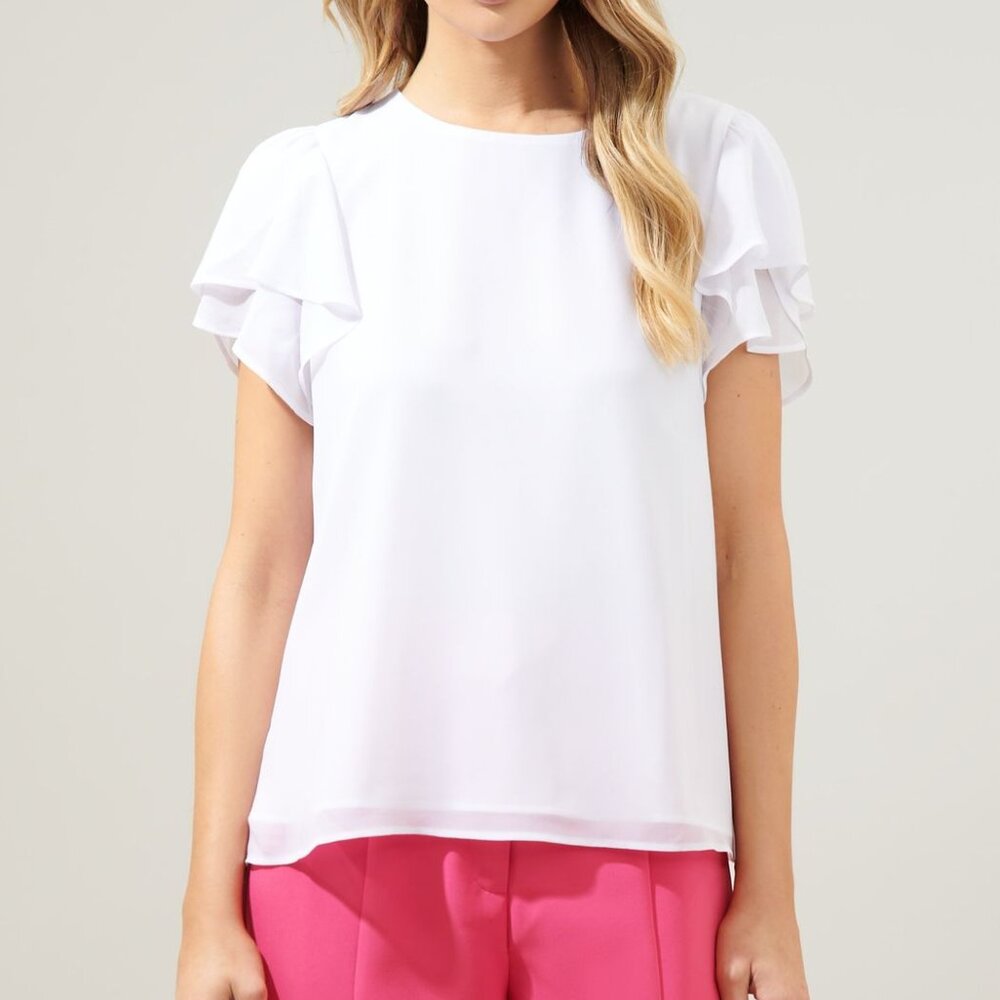 Deja Chiffon Blouse